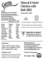 Minced & Moist Chicken - 4pc - 9.8g Protein