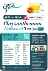 Chrysanthemum Thickened Tea - 40kcal, 2g Fibre