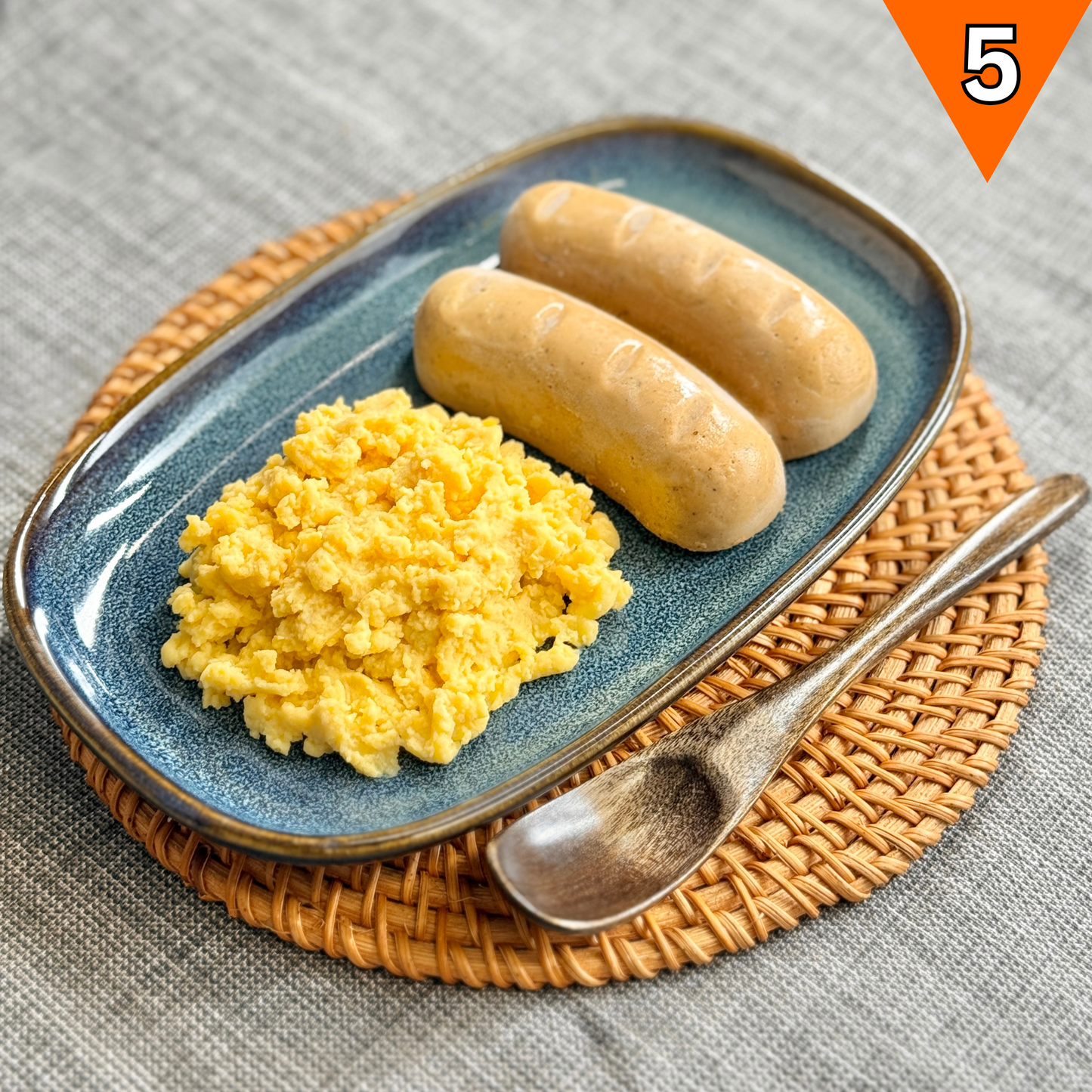 Chicken Sausage with Egg