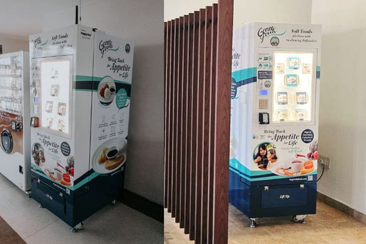 GentleFoods Vending Machines are Located at Khoo Teck Puat Hospital and Tan Tock Seng Hospital