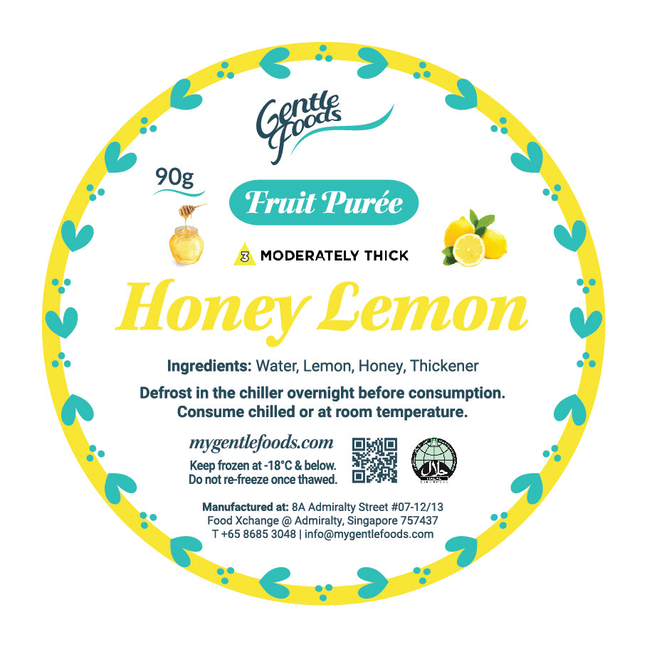 Honey and Lemon Purée