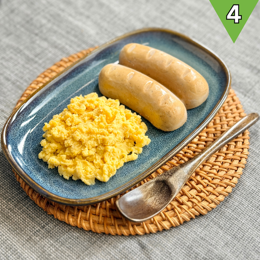 Chicken Sausage with Egg